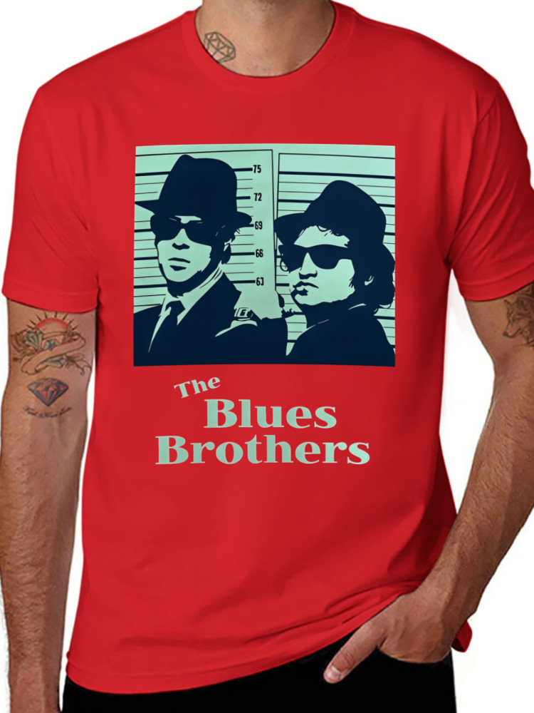 Blues Music Graphic T-Shirt | Men’s The Blues Brothers Shor