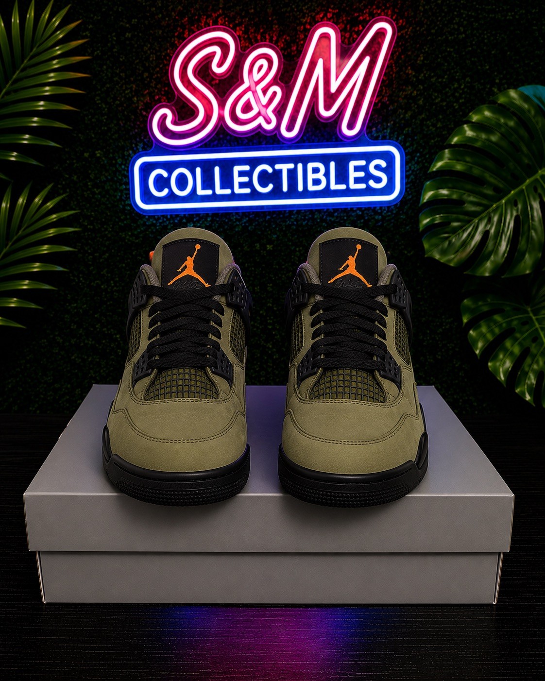 Size 12.5 Nike Air Jordan 4 Retro OG SP Undefeated 2025 Deep Green IB1519-200