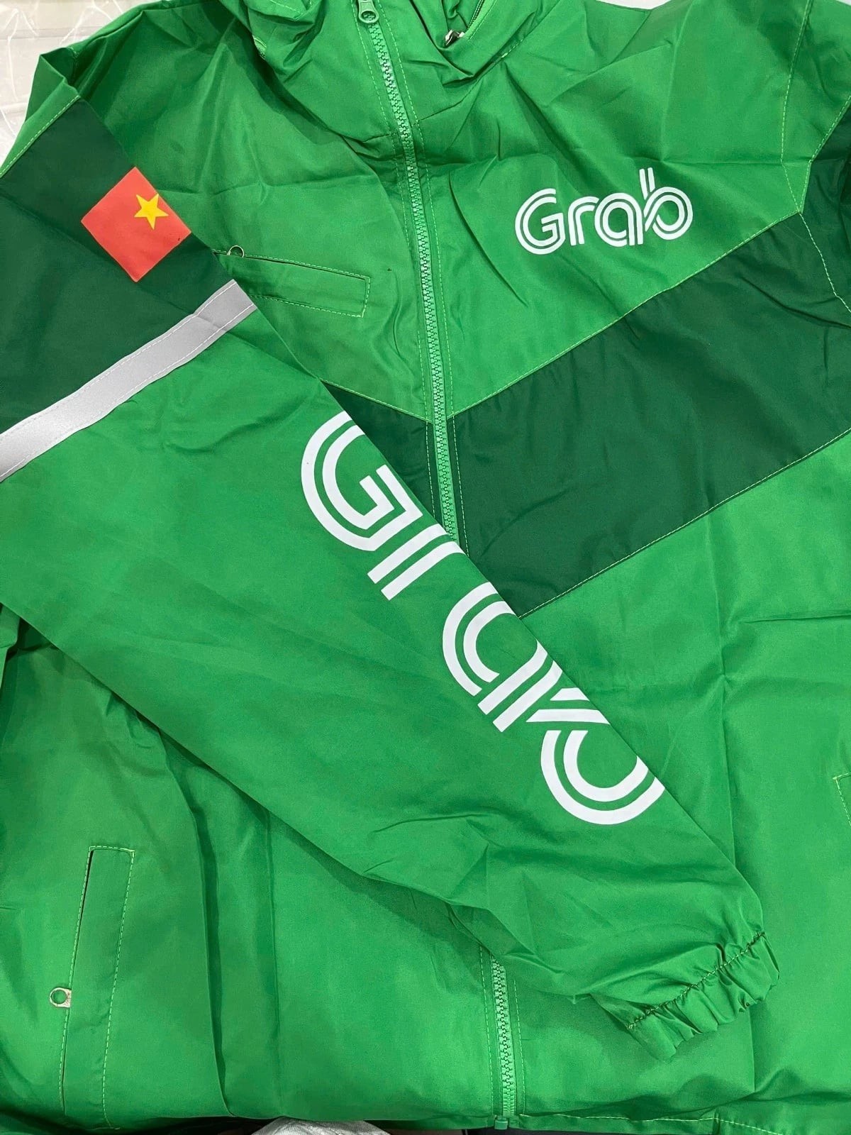 [VIETNAM SOUVENIR] VIETNAM GRAB JACKET HA GIANG LOOP ESSENTIALS TOURIST I D05