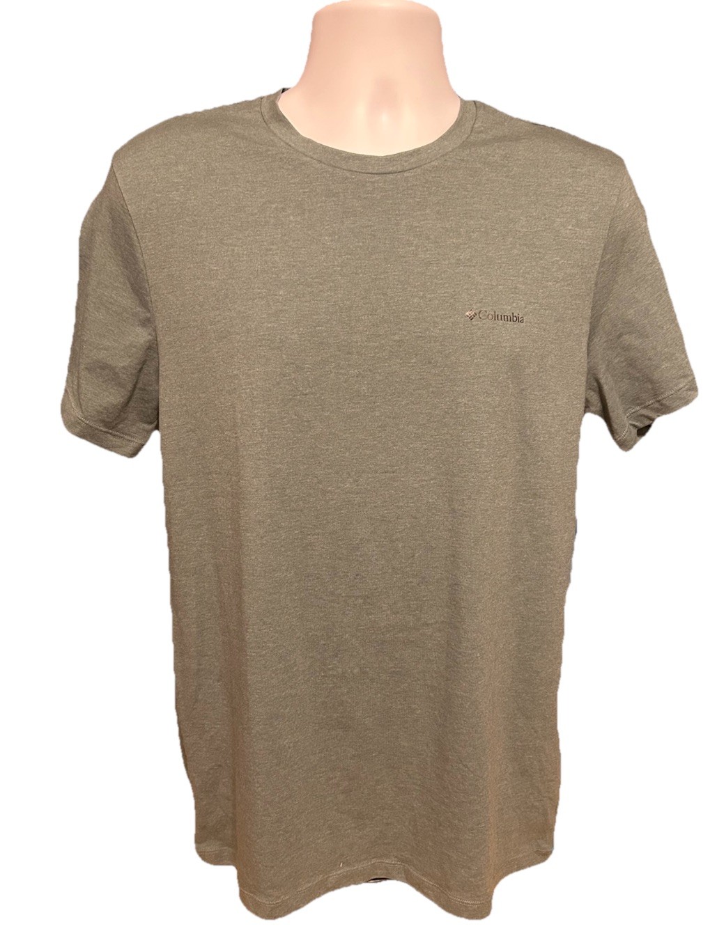 NWT Columbia T Shirt Men Medium Green Short Sleeve New
