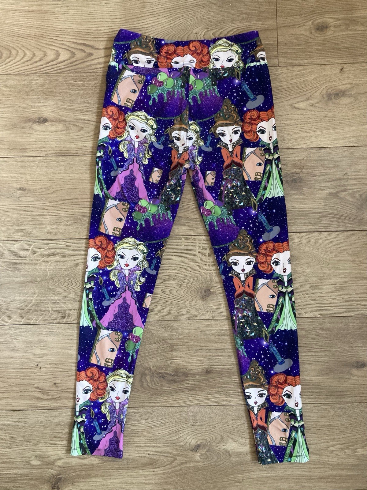 Hocus Pocus Carolina Dress Room leggings size 1 (8-14)