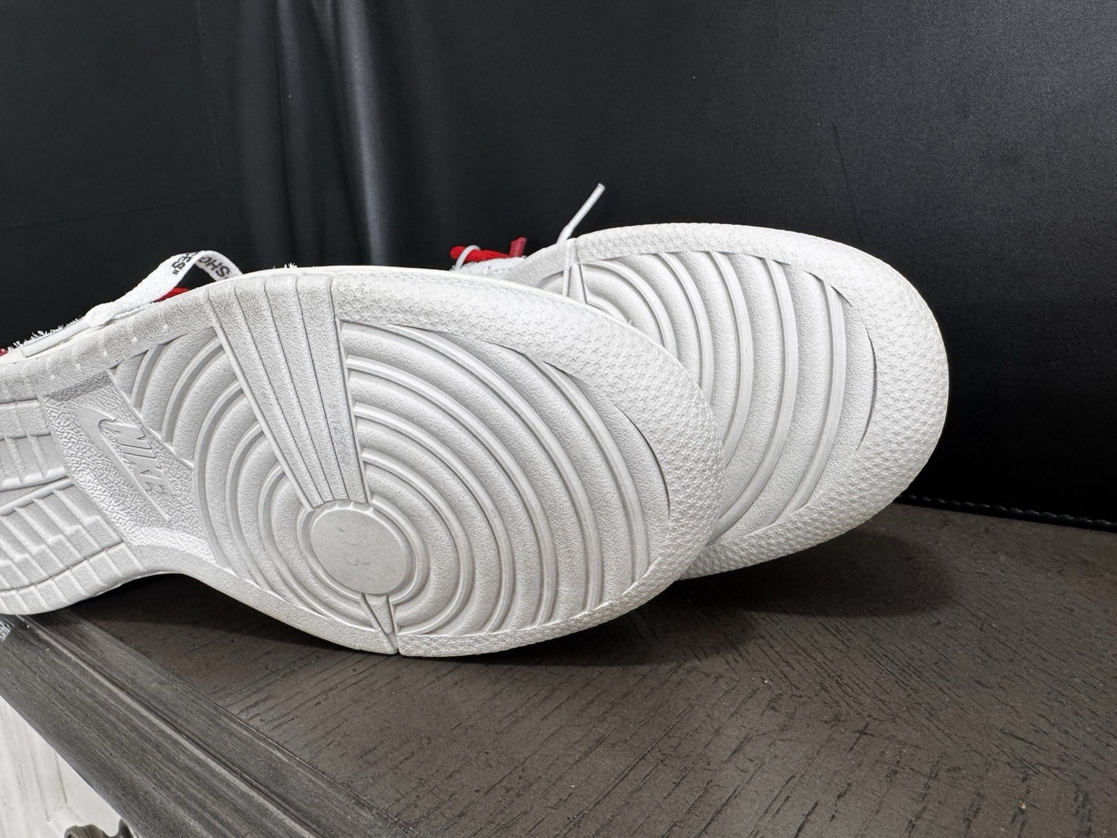 Nike Dunk Low Off-White Lot 15 of 50 White Gray Red DJ0950-101
