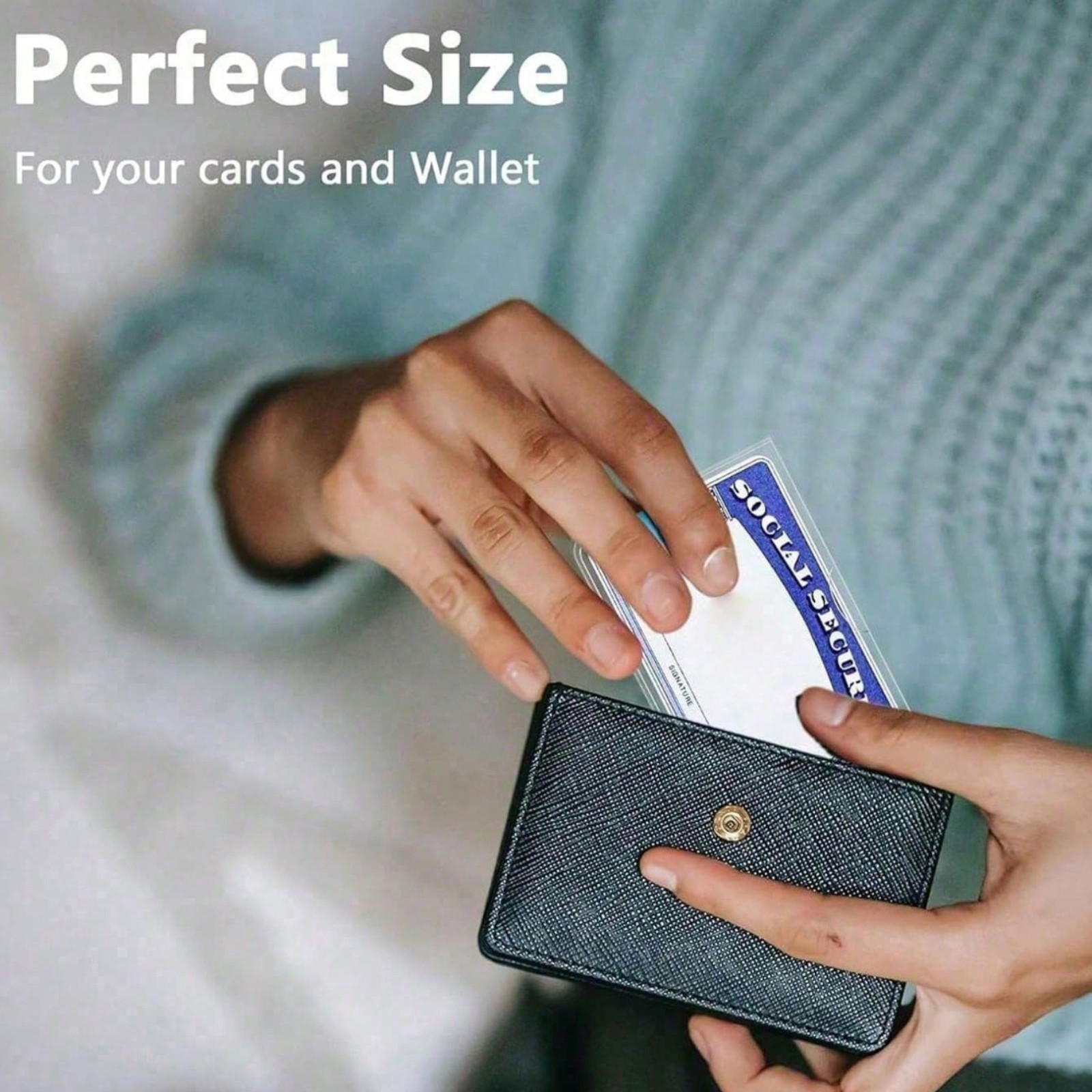 20Pcs Medical Card Holder Sleeve Waterproof PVC ID Credit License Protector Set