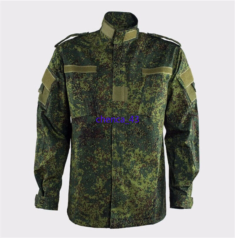 1PC Russian EMR Camouflage Stormsuit Tactical Training Top+Pant Military Uniform