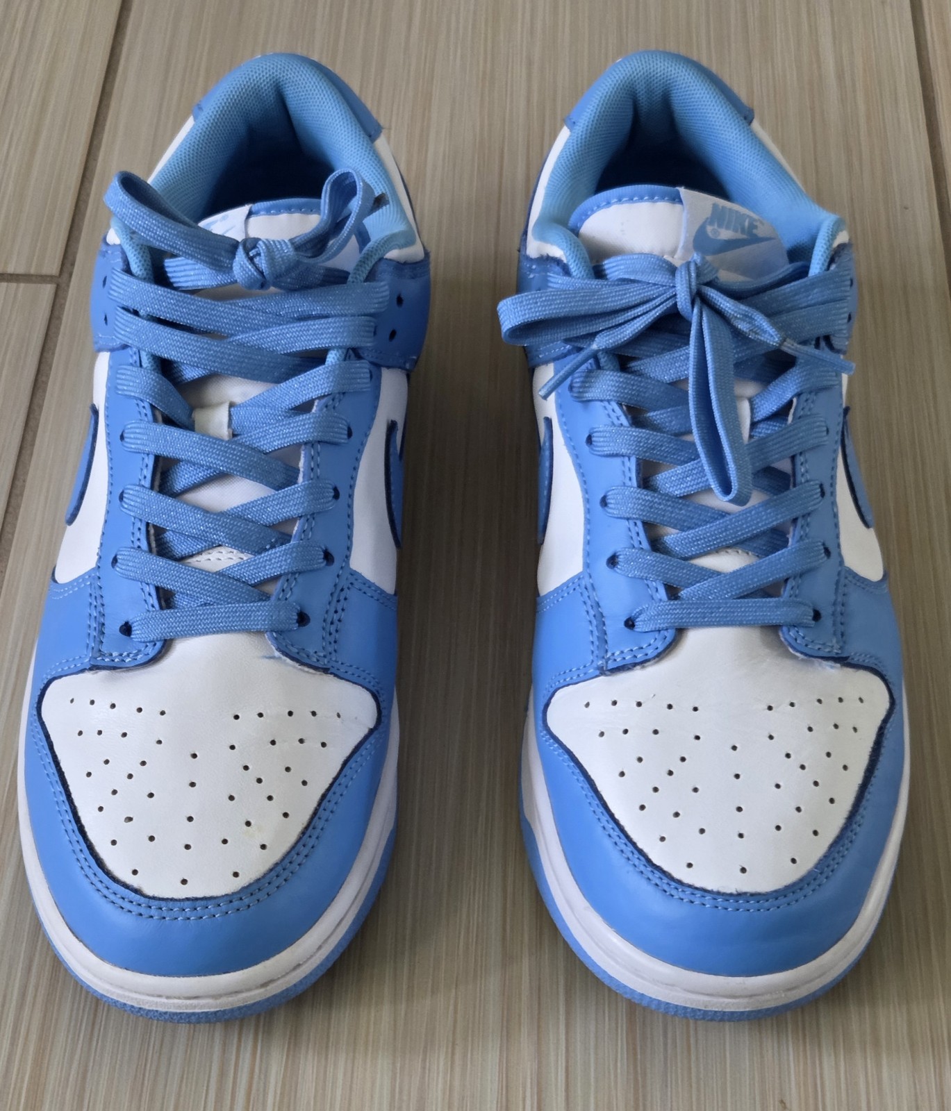 Nike Dunk Low University Blue White Sneakers DD1503-100 Mens 10 Womens 11