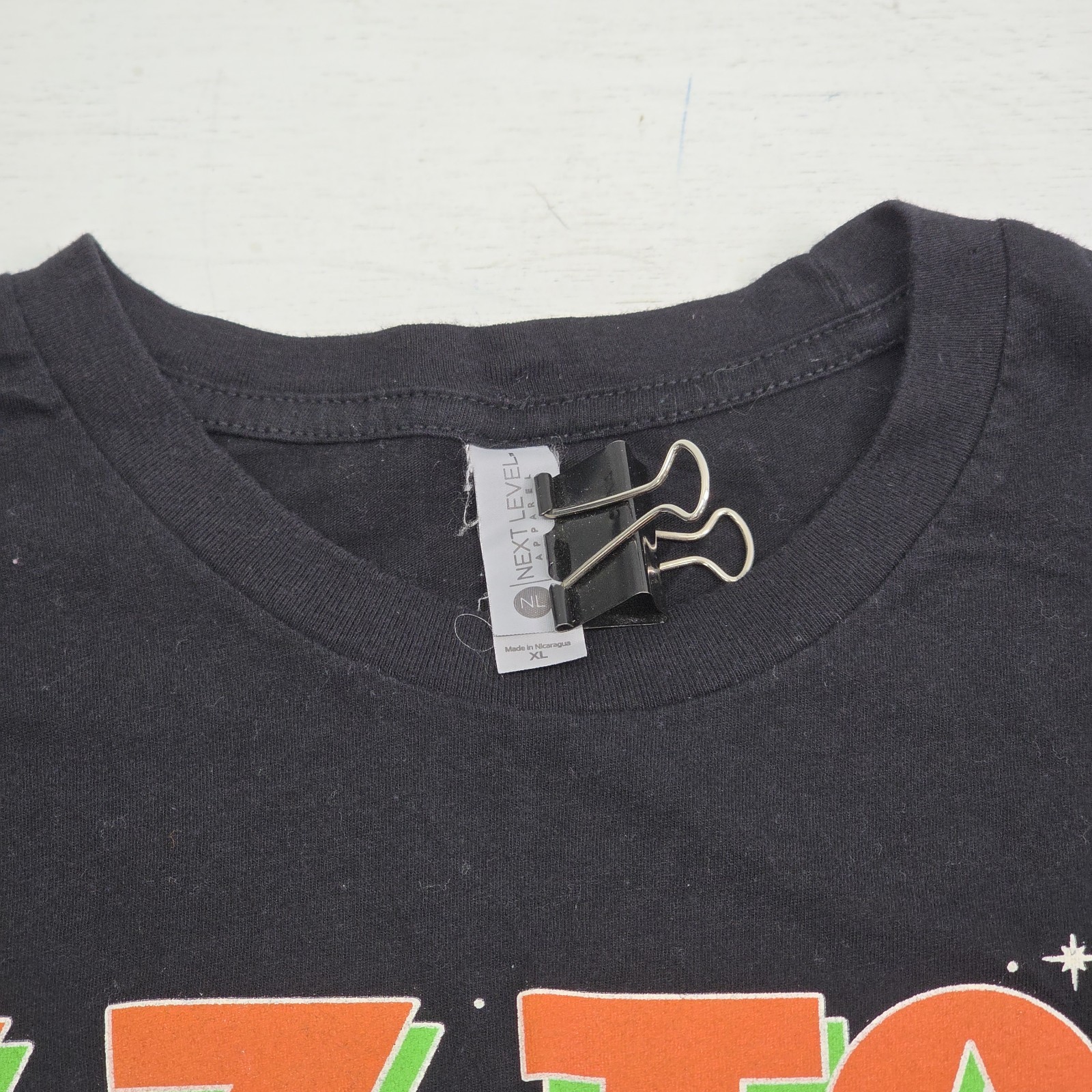 ZZ Top Fandango Rock Band Black Tour T-Shirt Music Rock N Roll Beard Men’s XL