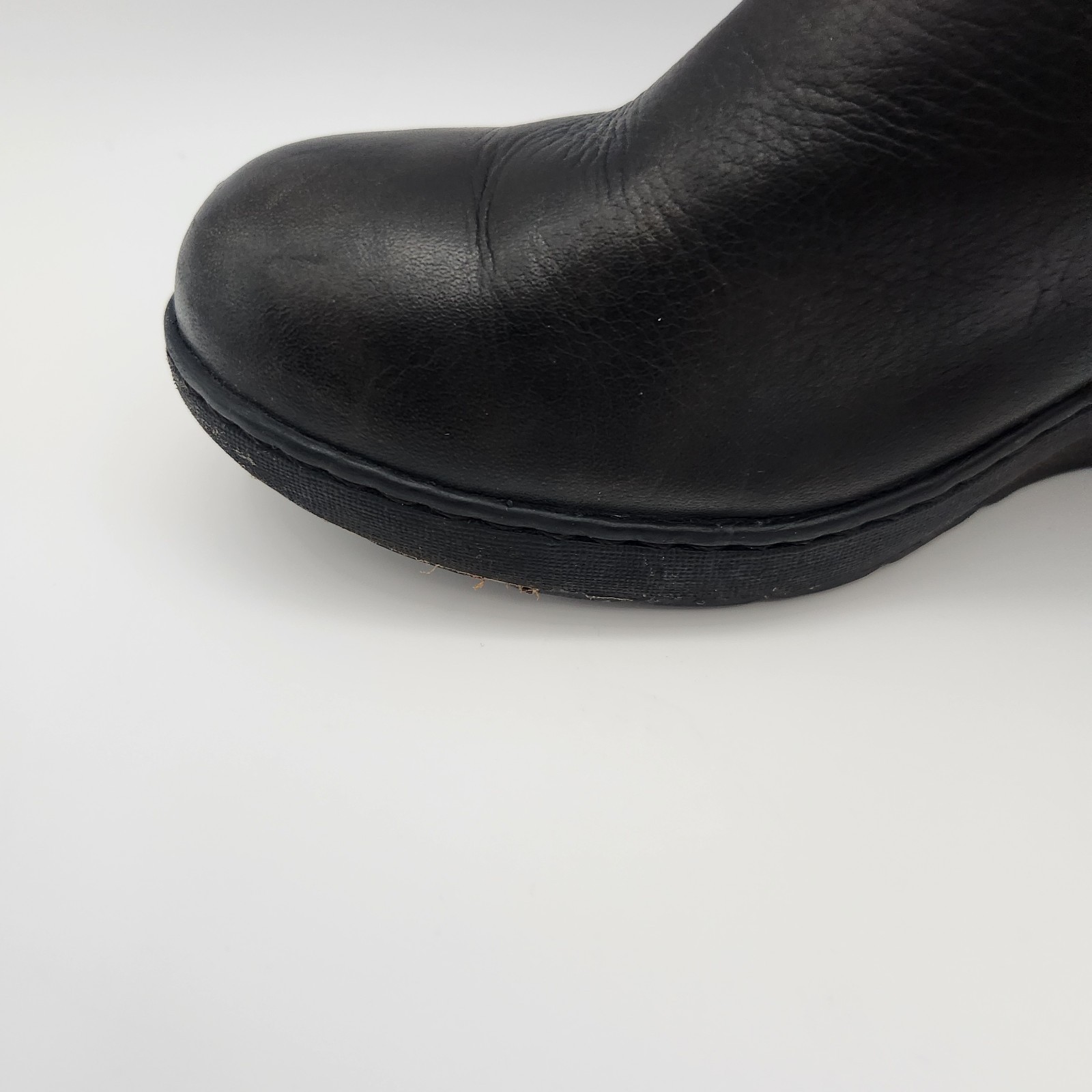 Clark’s Women’s Natira Kit Boots Size 10M Black Leather Upper Wedge Goretex