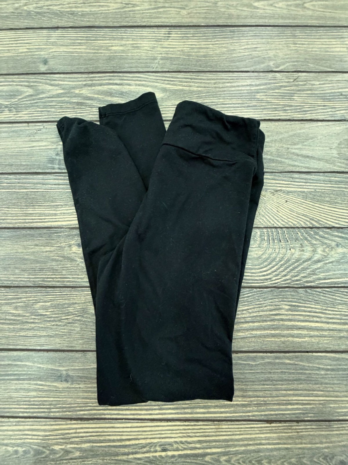 Black Tween Girls Leggings Polyester & Spandex Blend Comfortable Fit