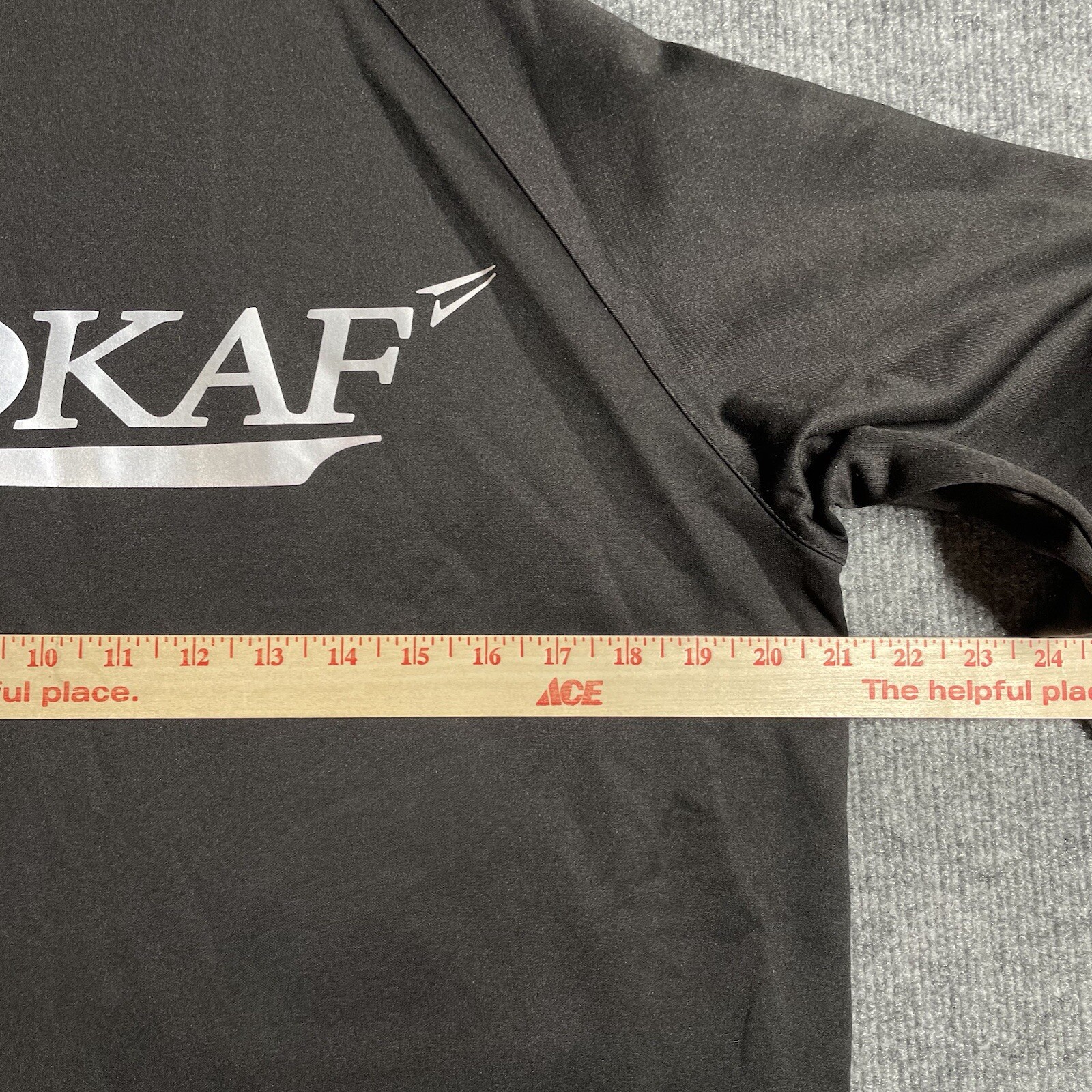 VINTAGE Republic of Korea Air Force Sweatshirt Jacket Medium South ROKAF Zip