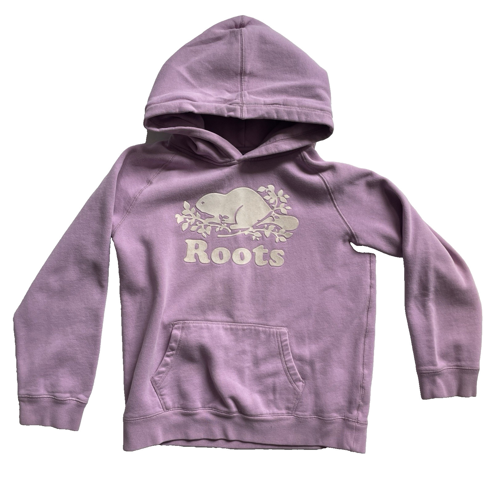 Roots Canada Pink Purple Hoodie Sweatshirt – GIRLS Size Large 2XL (13/14)