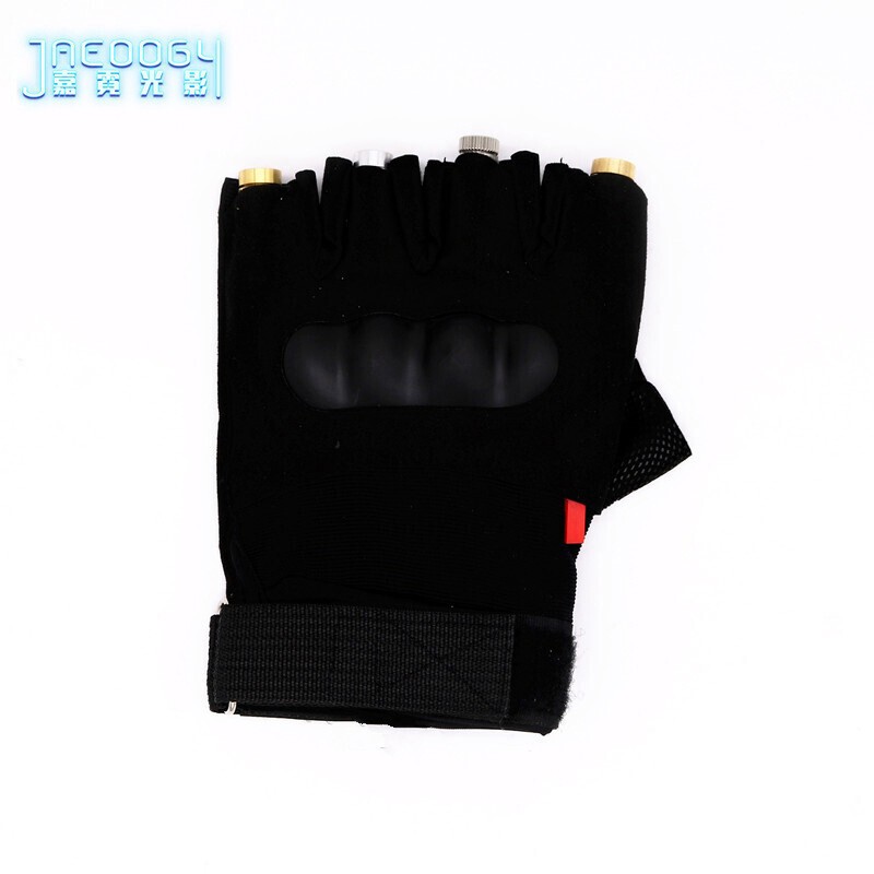 LED Light Glow Gloves DJ Dancer Bar Stage Show Color Laser Gloves Cosplay Props