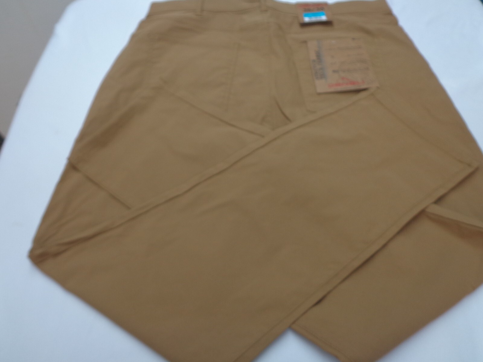 DENALI Moccasin Brown Tech Fabric Stretch Pants NWT 36 /30 MSRP $54