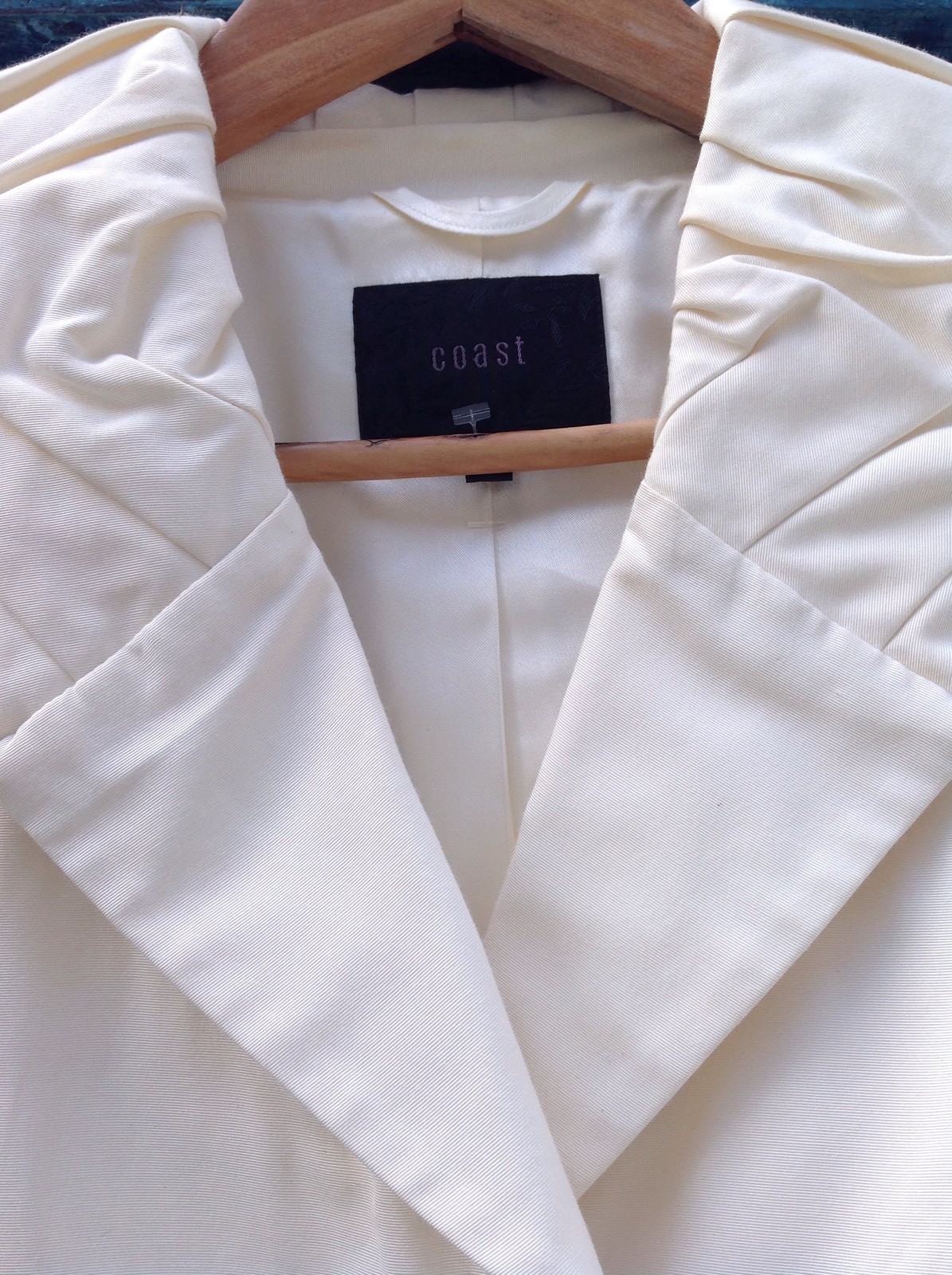 Womens Ivory Silk Jacket Vintage Audrey Hepburn Opera Style Free U.K. P&P