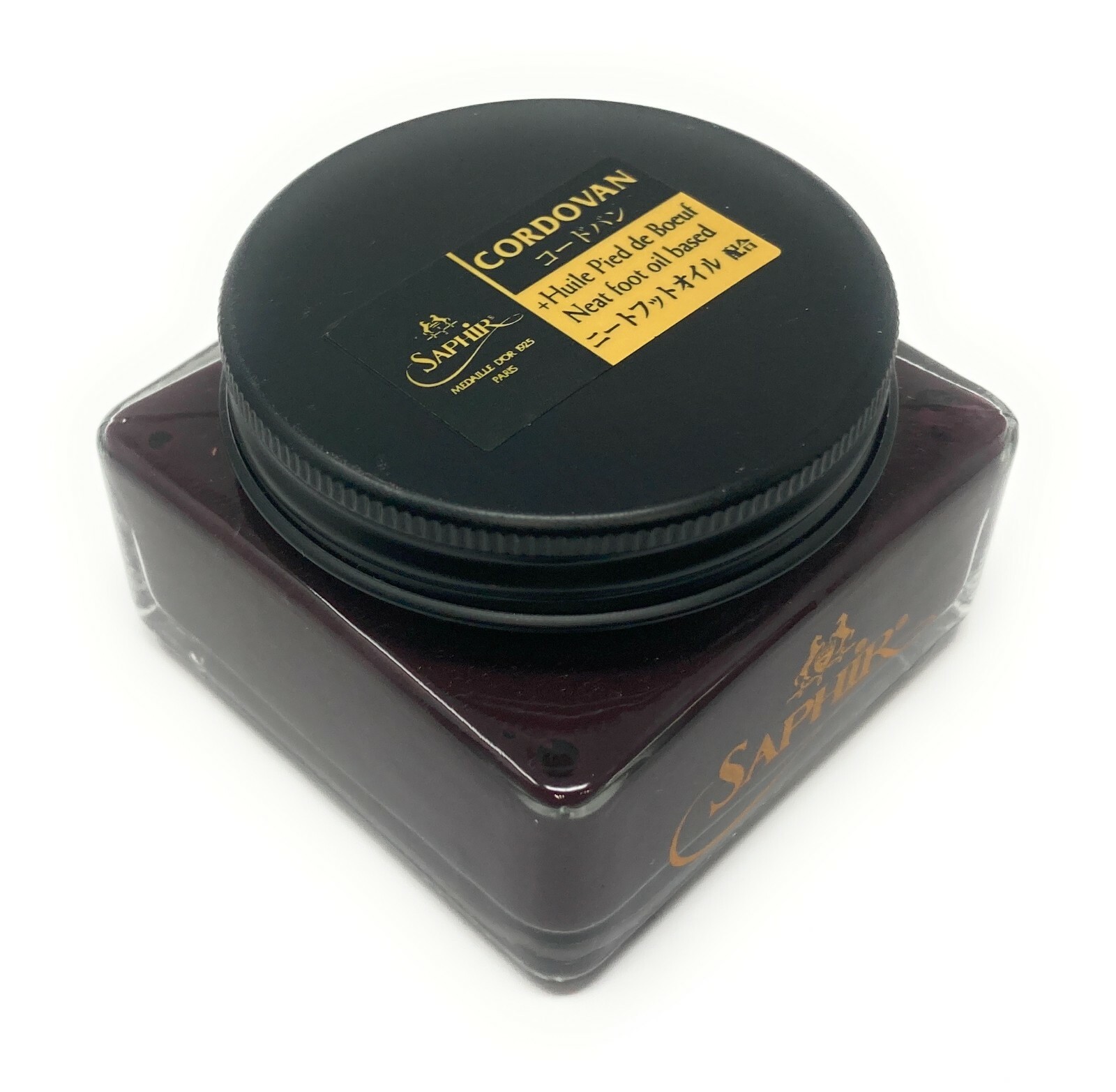 No.71 Saphir Medaille d’Or Pommadier Cordovan Shoe Cream – For Cordovan Leather
