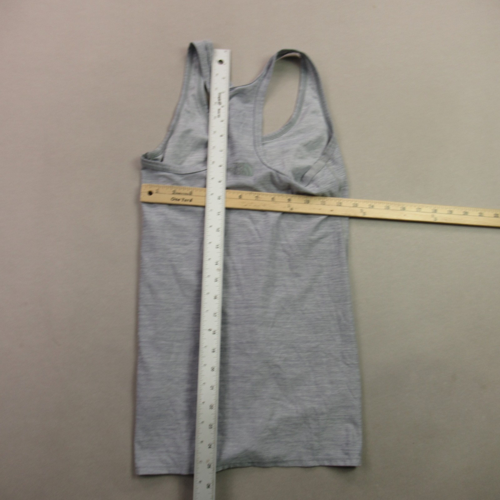 North Face Shirt Womens Small Sleeveless Crew Neck Lightweight Workout Gray