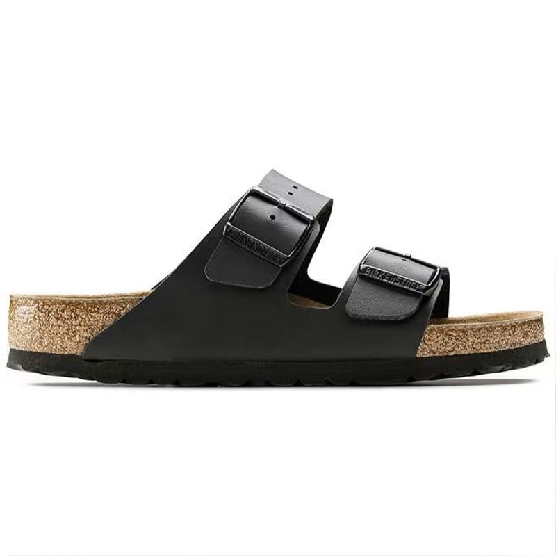Birkenstock Arizona Black Birko-Flor Soft Footbed Unisex Sandals Select Size