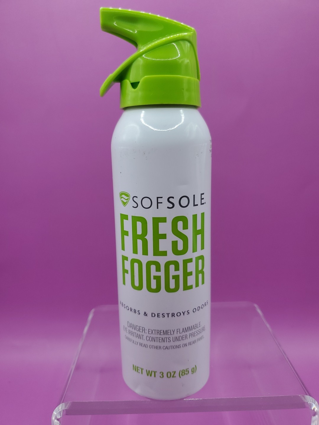 Sof Sole Fresh Fogger Hats Shoe Gym Bag and Locker Deodorizer Spray 3oz New