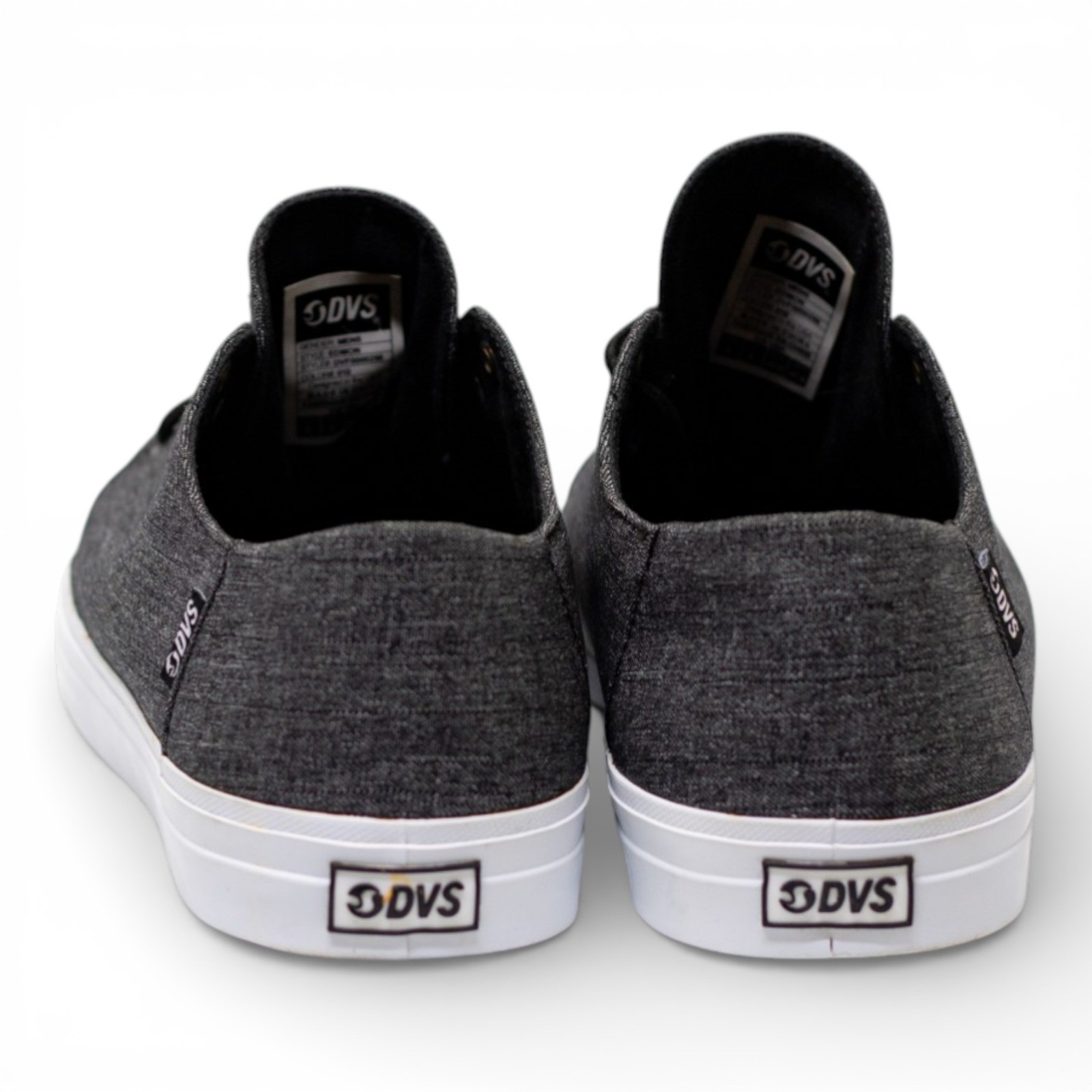 Vintage DVS Edmon Skate Shoes Men’s 9 Gray Low Top Clean Rare Sample DVF0000258