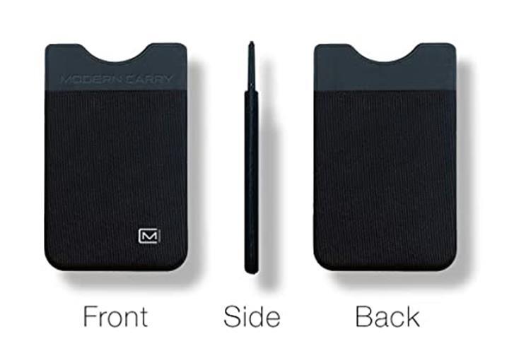 Modern Carry Elastic Minimal Card Holder, Minimalist Wallet Assorted Colors