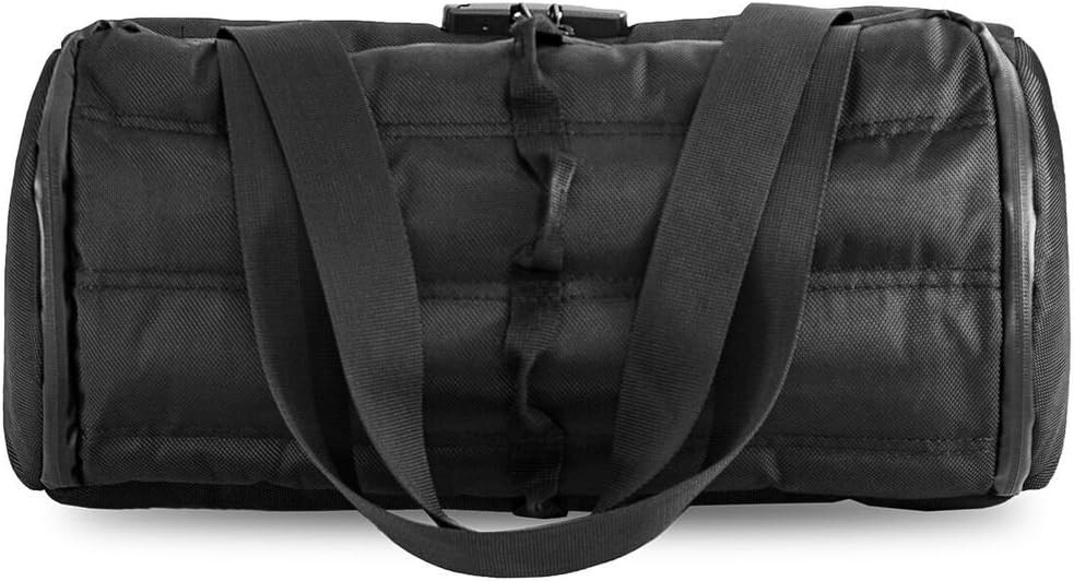 SKUNK Odor Smell Proof + Weatherproof Bag Carbon Lining-16″ DUFFLE TUBE – Black