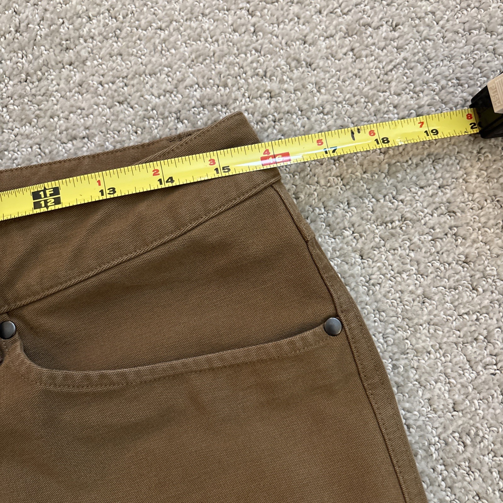 Lululemon ABC Utilitech Pants Mens 30/31 Beige Abrasion Resistant Slim Fit Work