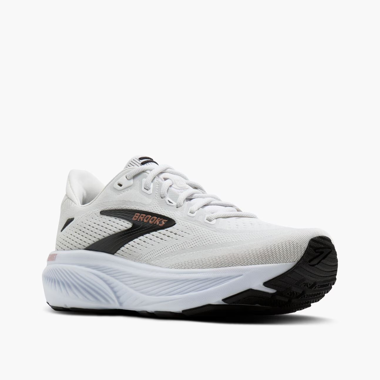 Brooks Women’s Ghost 18 White/ Black/ Rose Gold 120482-1B-105