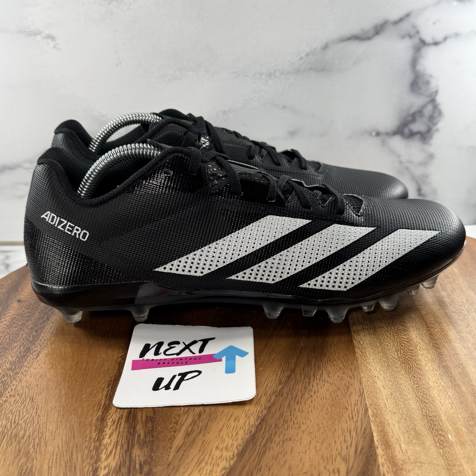 NEW adidas Electric.2 Black White Low Football Cleats IF1902 nby MULTIPLE SIZES
