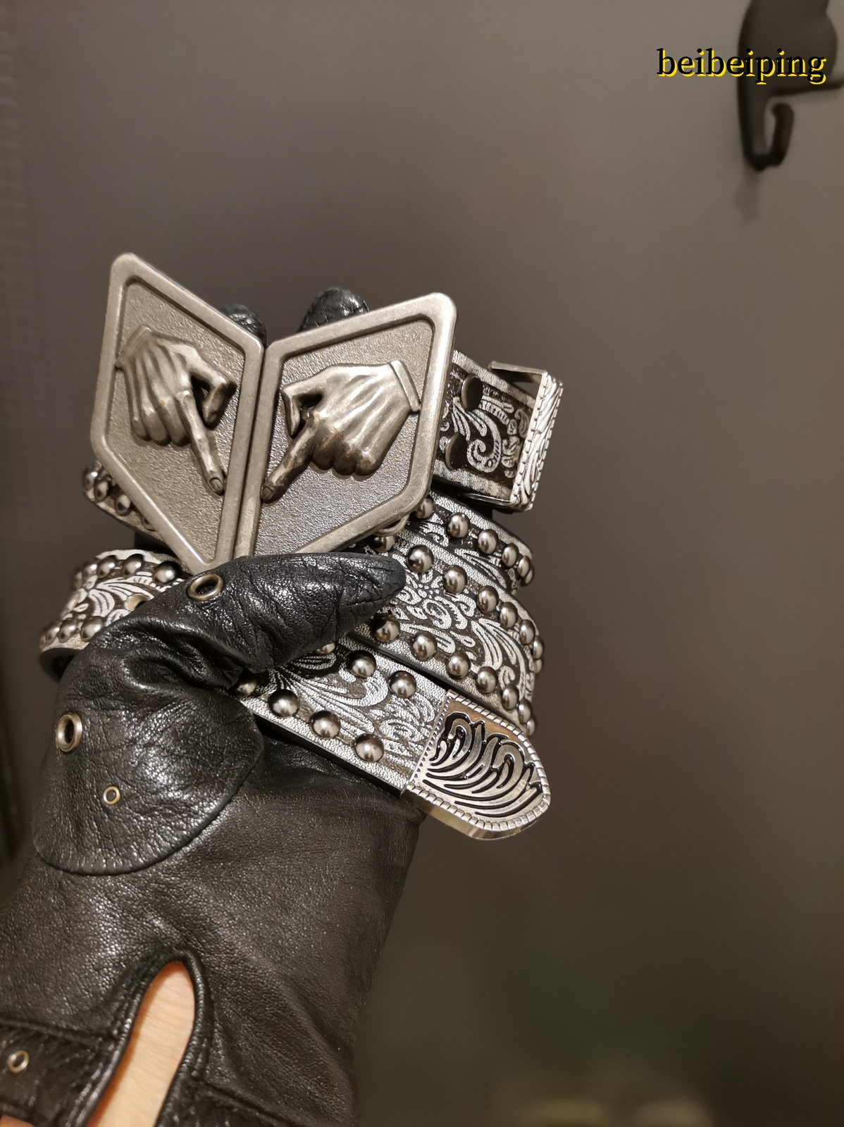 JoJo’s Bizarre Adventure SBR Belt Gyro Zeppeli Anime Cosplay Belt + Belt buckle