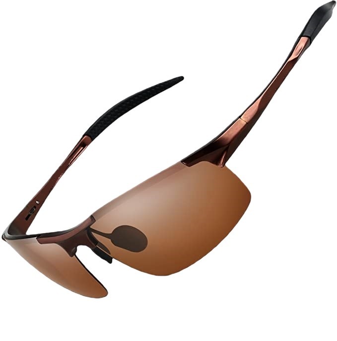 Aluminum HD Polarized Photochromic Sunglasses Men Eyewear Driving Sport Glasses