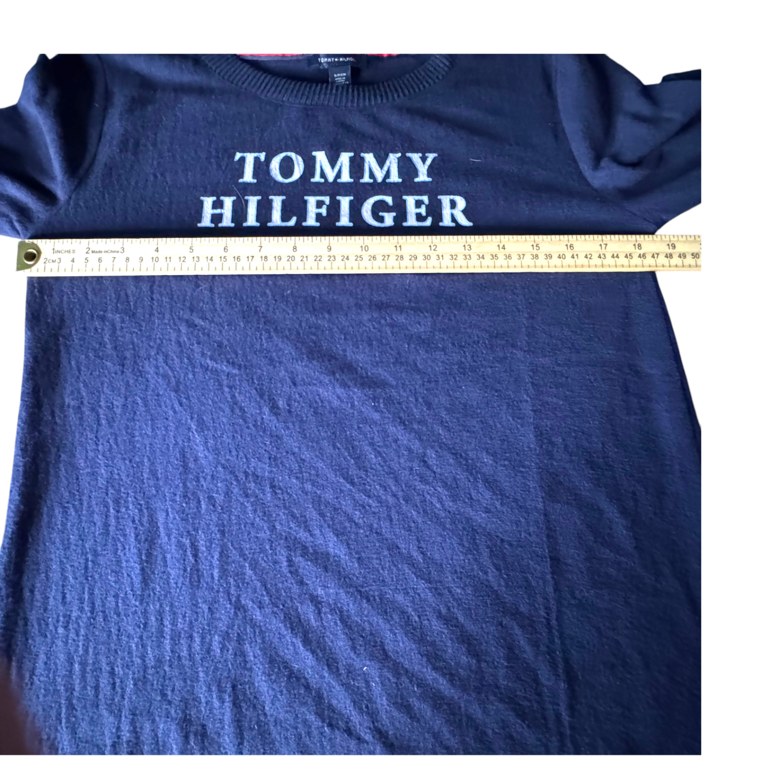 Tommy Hilfiger Long Sleeve Blue Women’s Nightshirt Size Small New with Tags