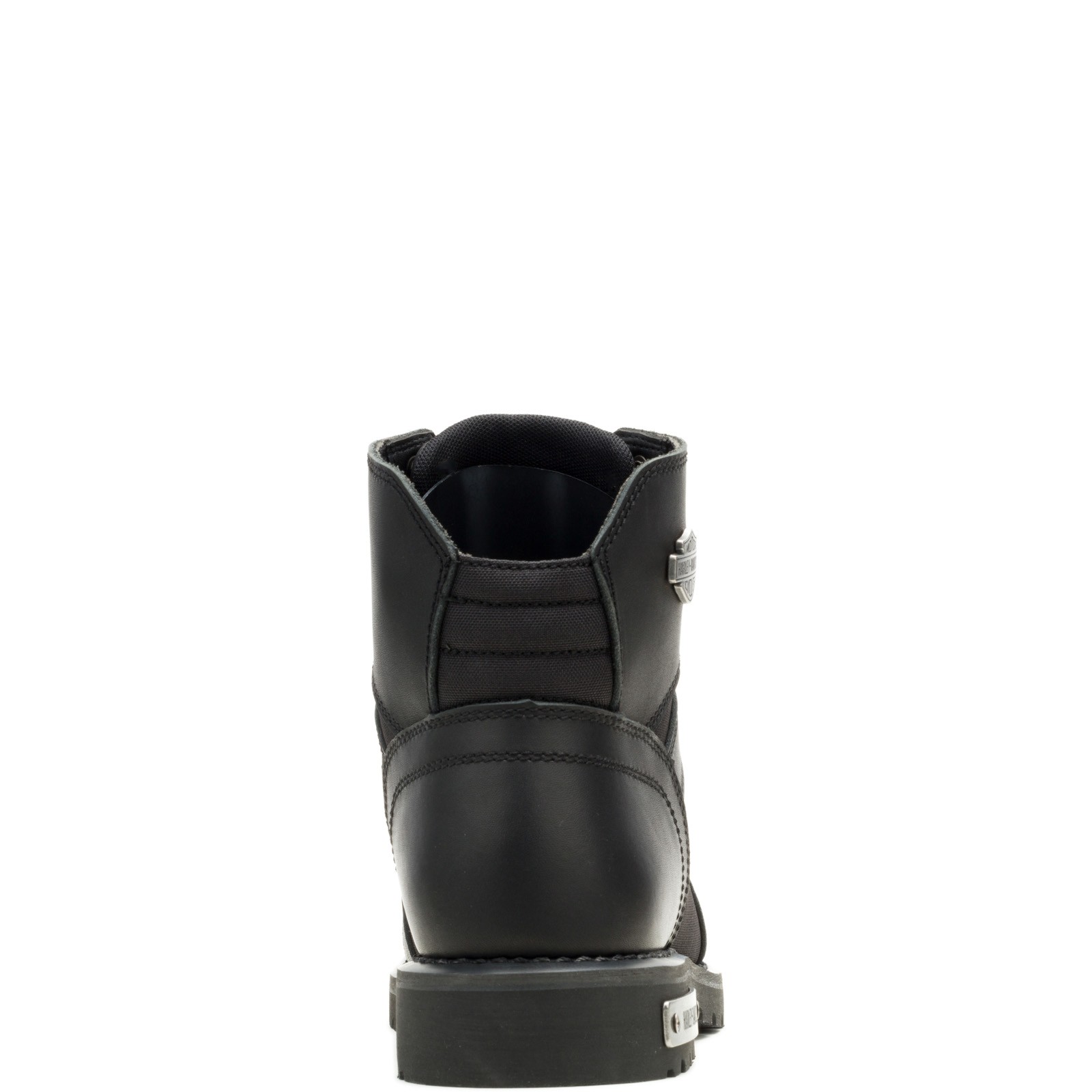 Harley-Davidson Edgefield D93885 Mens Black Leather Motorcycle Boots