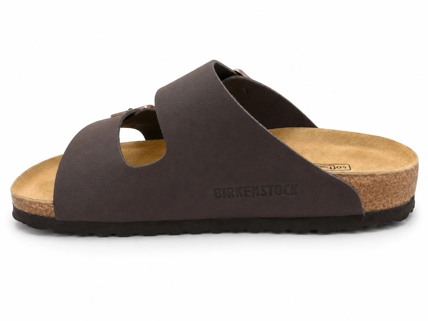 Birkenstock Arizona Birkibuc Sandals Mocha Unisex Adult Casual Comfort Slide