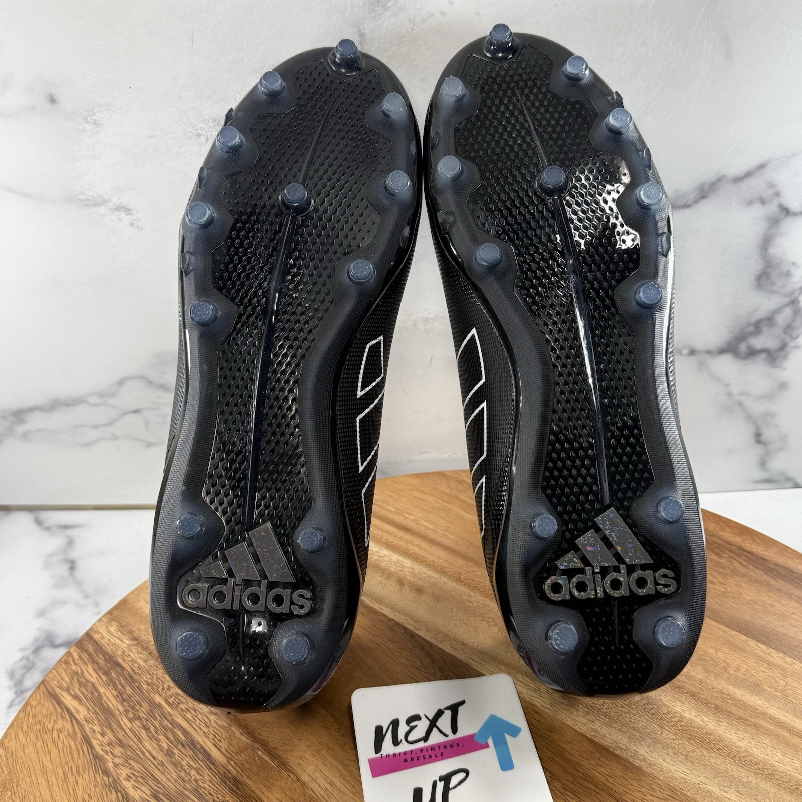 NEW adidas Electric.2 Black White Low Football Cleats IF1902 nby MULTIPLE SIZES