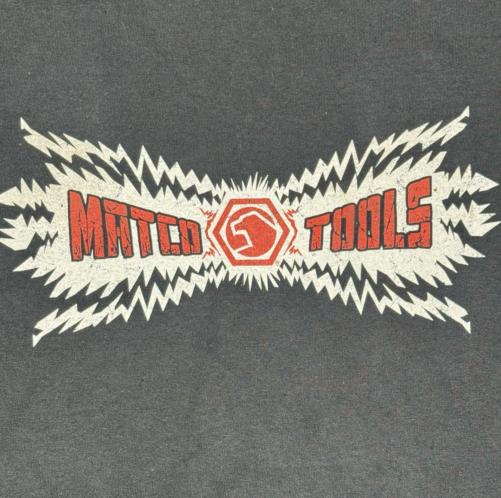 Matco Tools Logo Men’s T-Shirt Black Mechanice Men’s Tee Size XL New Snap On