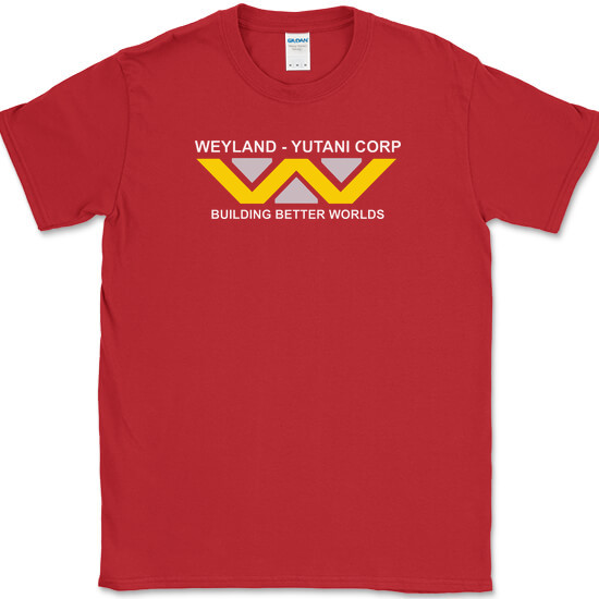 Weyland-Yutani Corporation T-Shirt Funny Aliens Movie Humor Graphic Tee