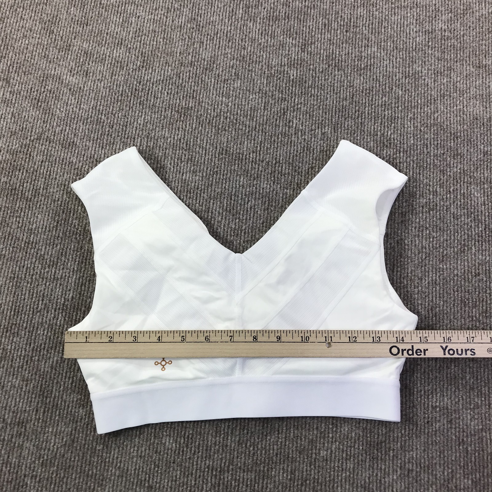 Tommie Copper Sports Bra Womens Medium Front Zip Compression Support Activewear