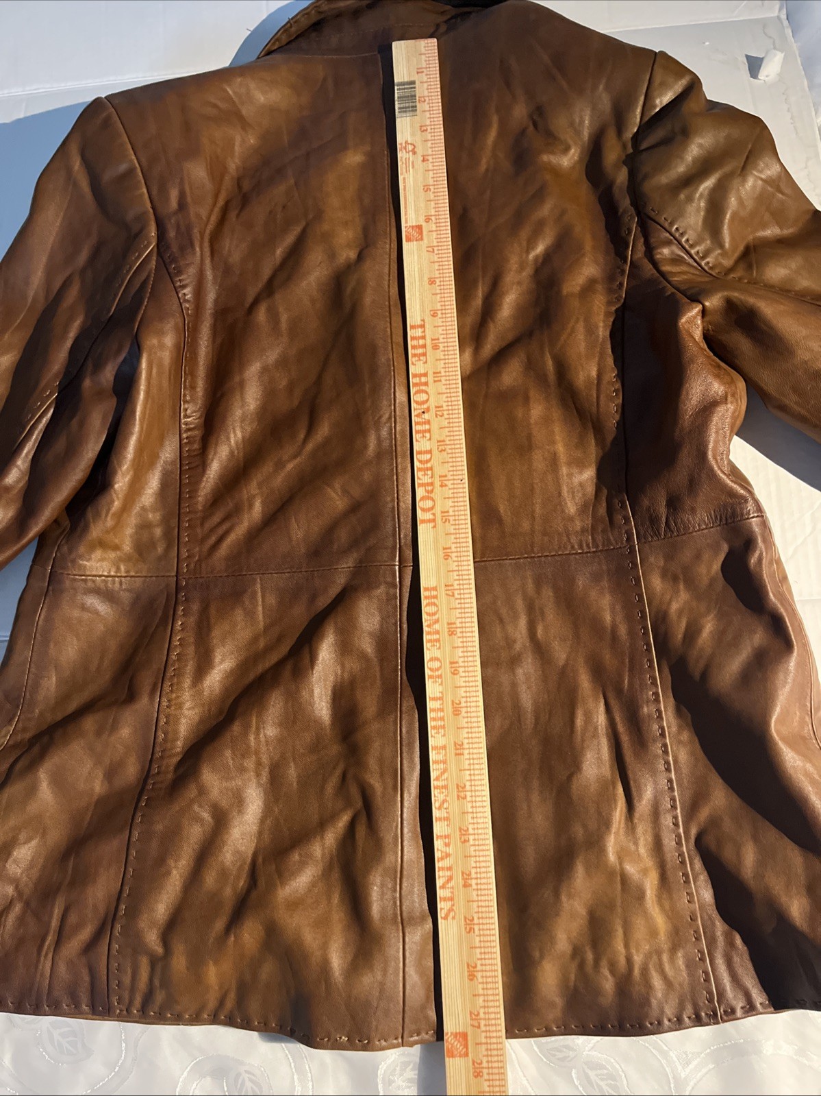VTG Derimod Expo Jacket XS Color Camel 100% Leather EUC