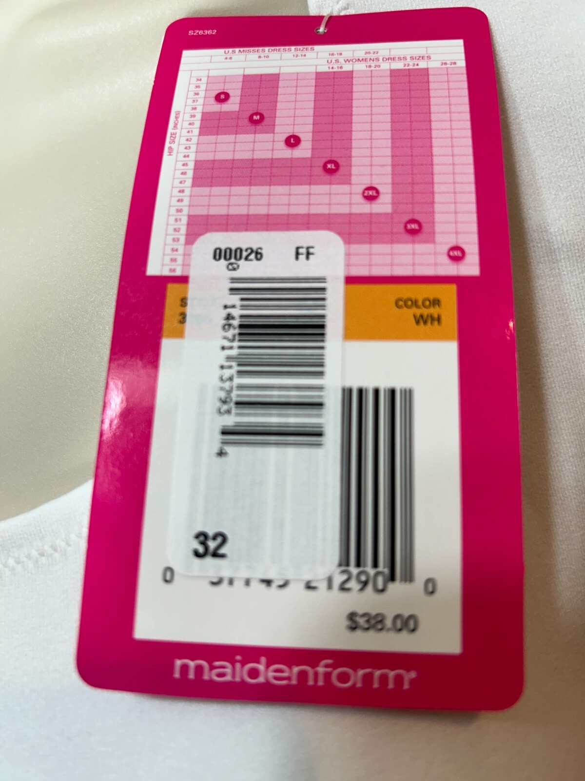 Maidenform Flexees Shaper Knit T Shirt Firm Control S Instant Slimmer White 3066