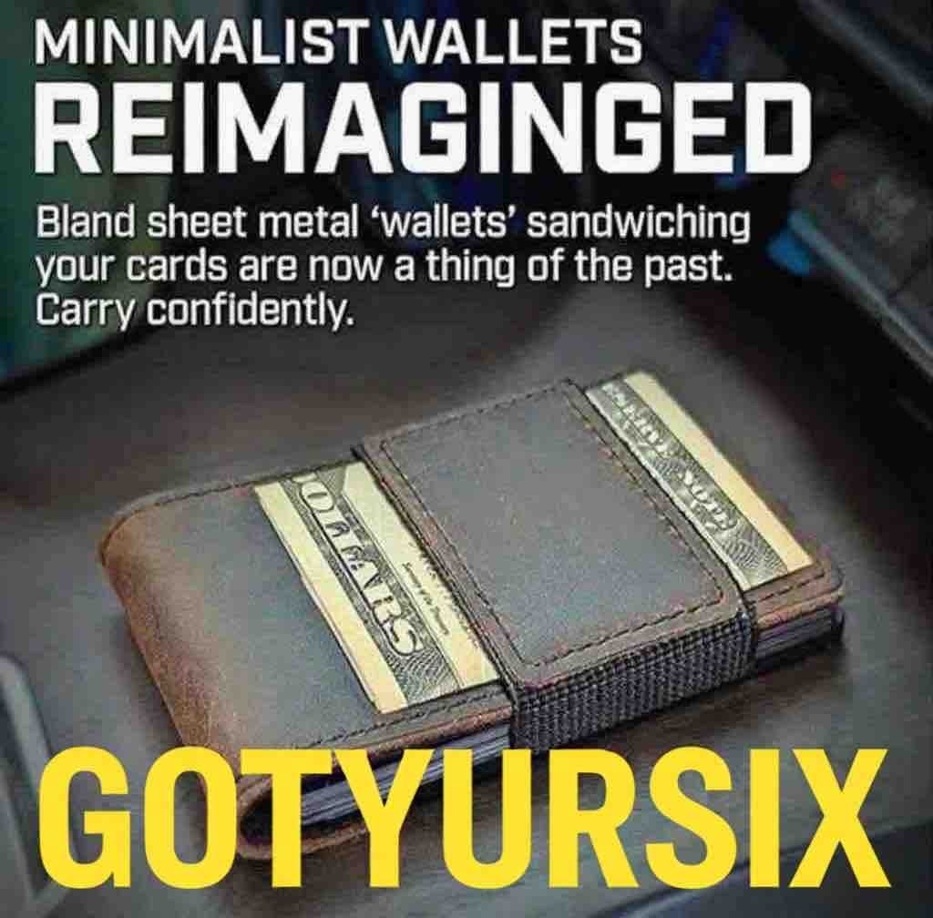 MENS WALLET METAL CARD HOLDER CASH STRAP MINIMALIST PULL TAB WALLET-CUSTOMIZE IT