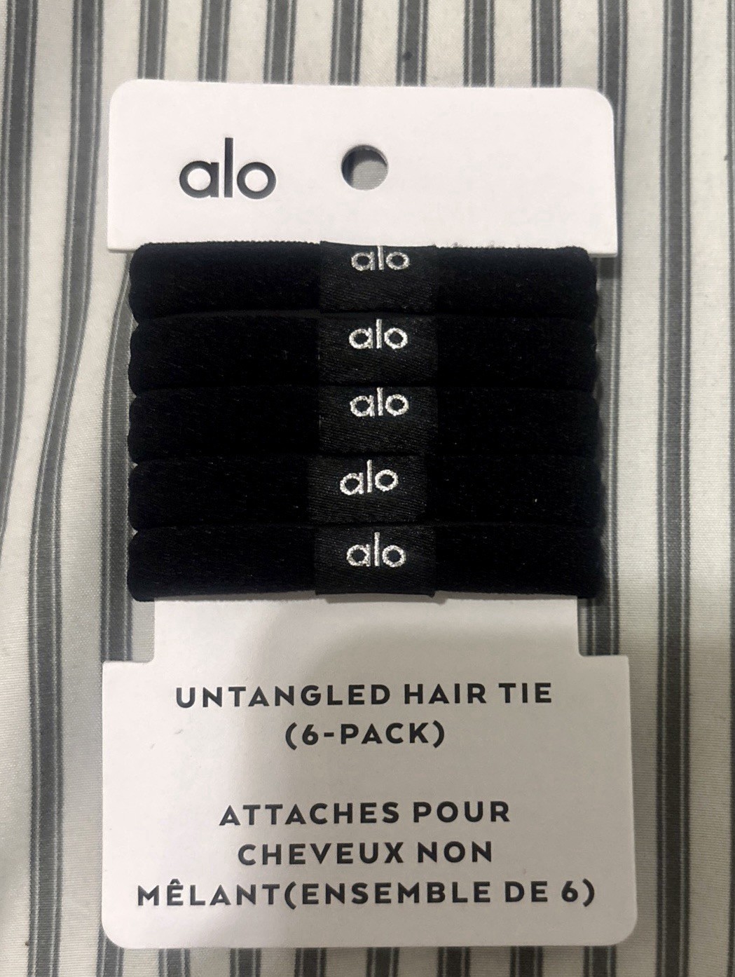 ALO Hair Ties Black
