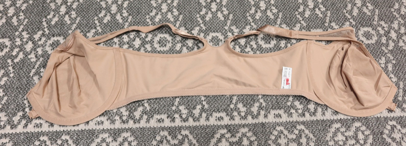 New Wacoal Racerback Underwire Bra – Size 36DD – Toast – # 65124