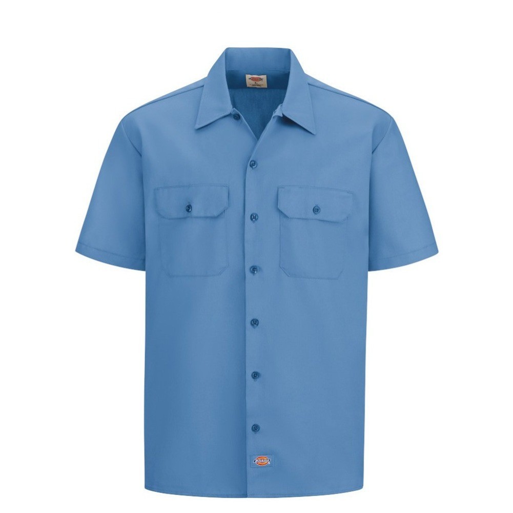 Dickies Men’s 1574 Short Sleeve Casual Original Fit Button Up Work Shirt