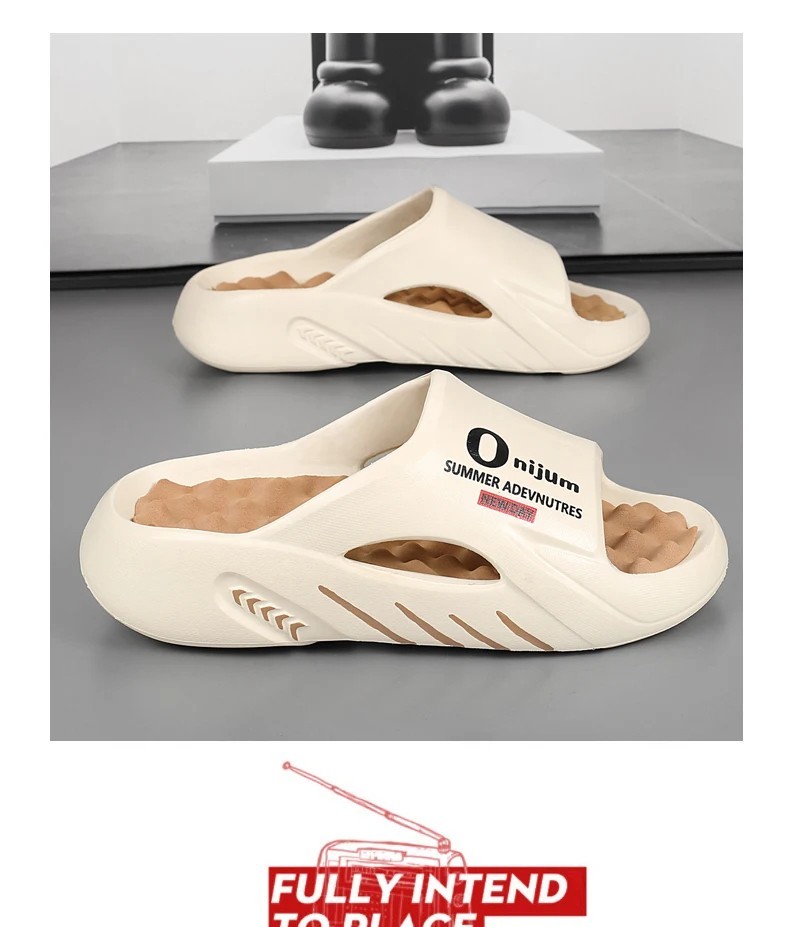 Men’s Summer Orthopaedic Massage Slippers Non-Slip Cool Sandals Comfort Slippers