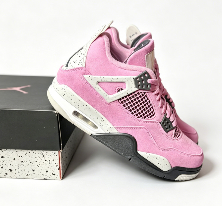 Jordan 4 Orchid Retro Mid Top Basketball Shoes Men’s & Women’s Shoes
