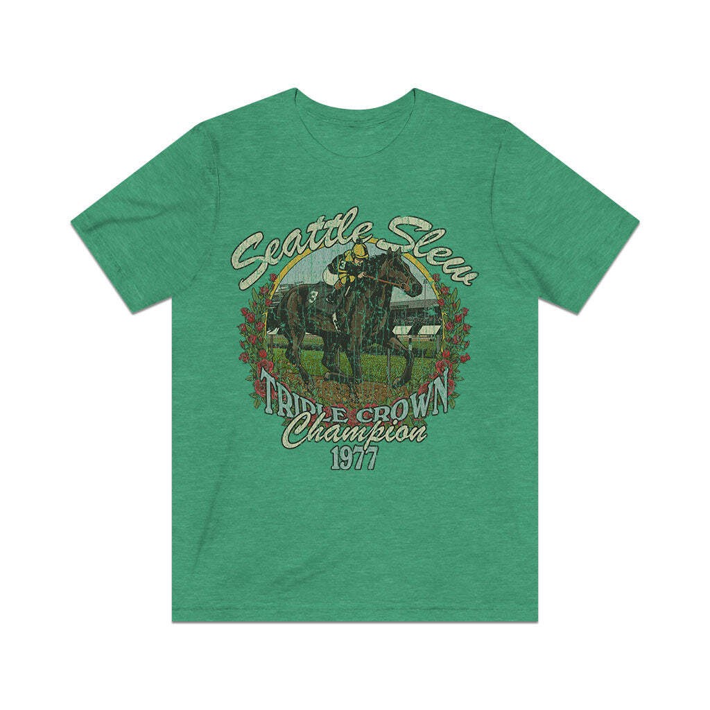 Seattle Slew Triple Crown 1977 Vintage Men’s T-Shirt