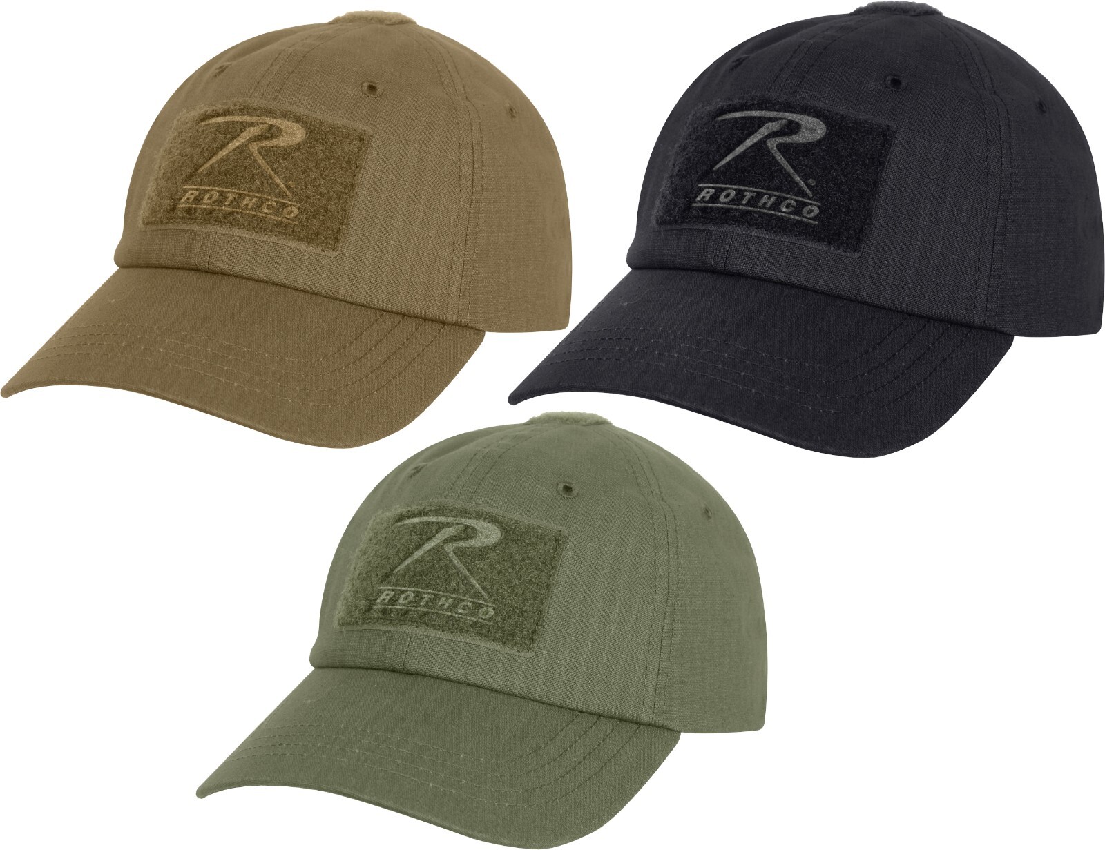 Ripstop Tactical Operator Cap Lightweight Adjustable Military Patch Ball Hat