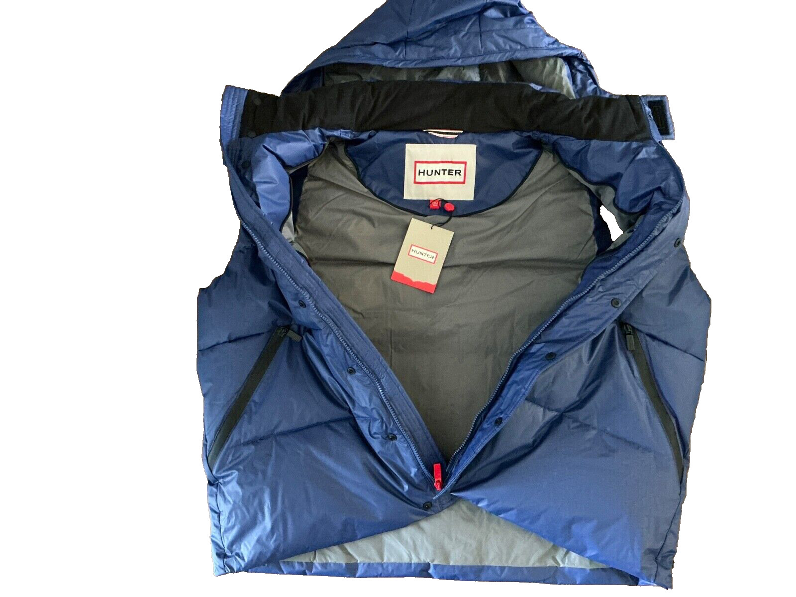 HUNTER Heavyweight CHISWELL Hooded Insulated Puffer VEST Jacket Men Size XXL NEW