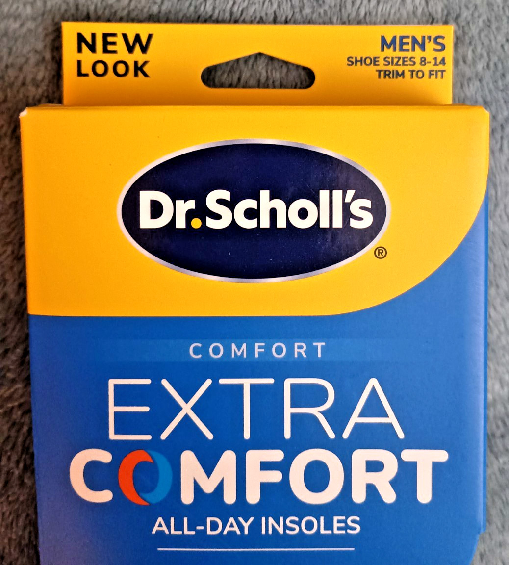 Dr. Scholl’s Extra All Day Comfort Big & Tall Support Insoles Men Size 8-14