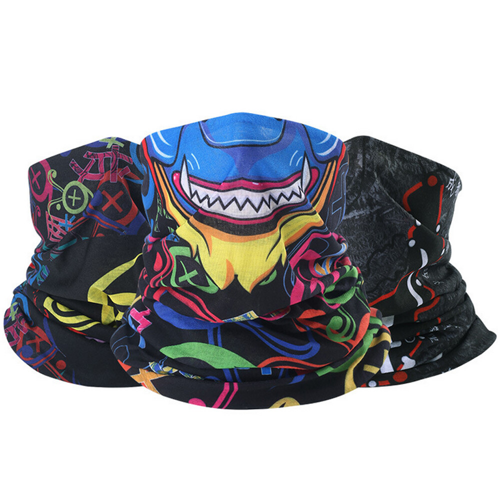 Cooling Neck Gaiter Face Mask Balaclava Sun UV Protection Bandanas Scarf Cover
