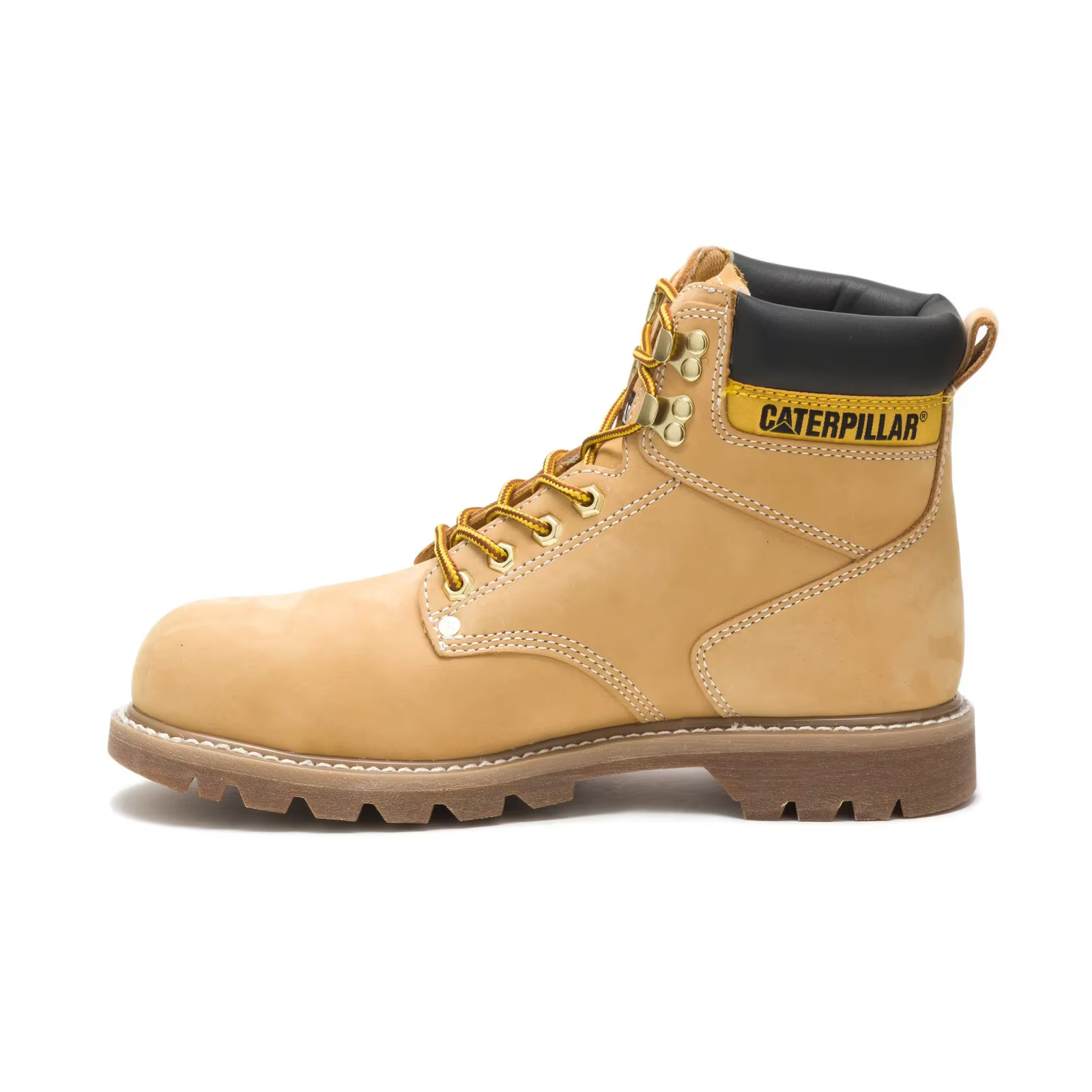 Caterpillar Men Second Shift Steel Toe Work Boot Work Boots Leather